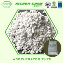 Producto químico de alta demanda para uso industrial Agente auxiliar de caucho para entrega rápida fabricado en China 137-26-8 Acelerador de caucho TMTD TT